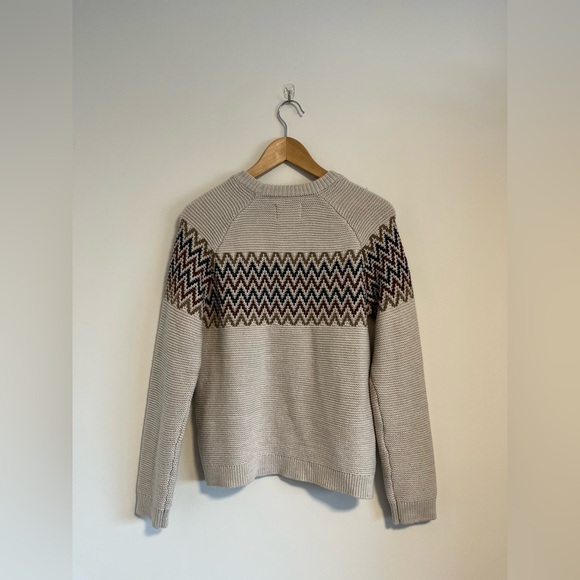 Oversized sized bohemian style neutral knit - Picture 6 of 6